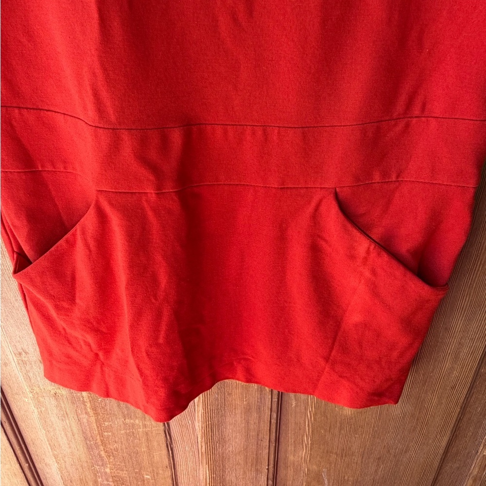 Maje Vibrant Red Mini Dress - Picture 5 of 5